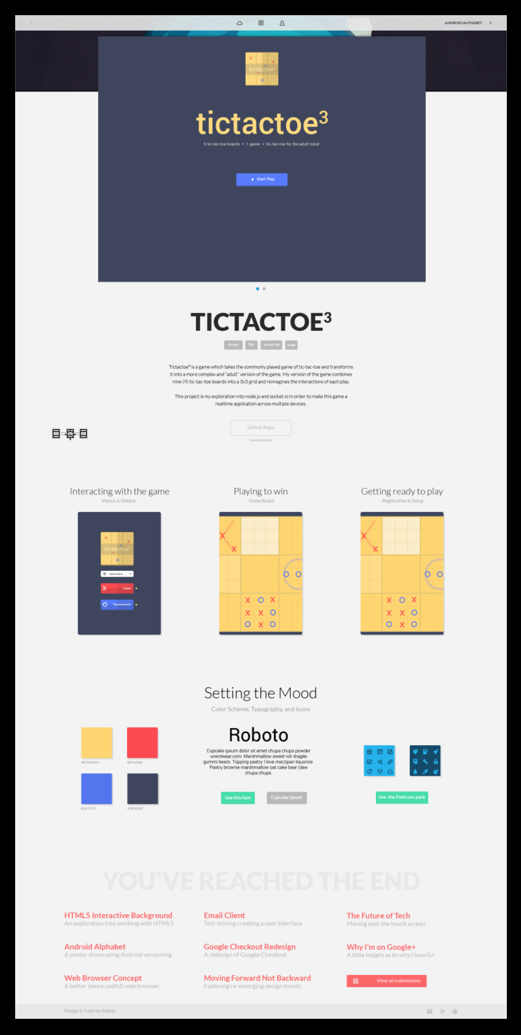Mockup 2 of fullscreen lowpoly