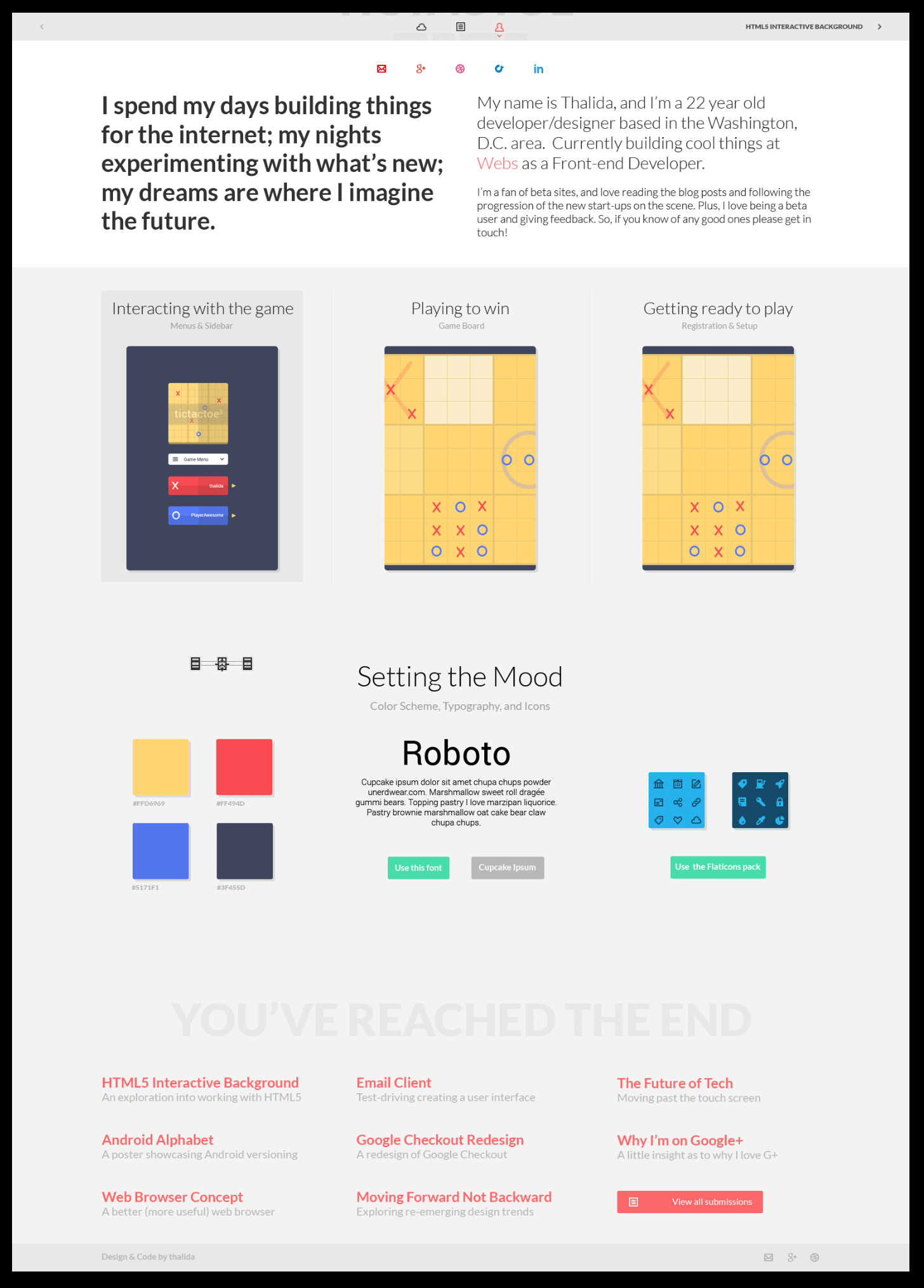 Mockup 4 of fullscreen lowpoly